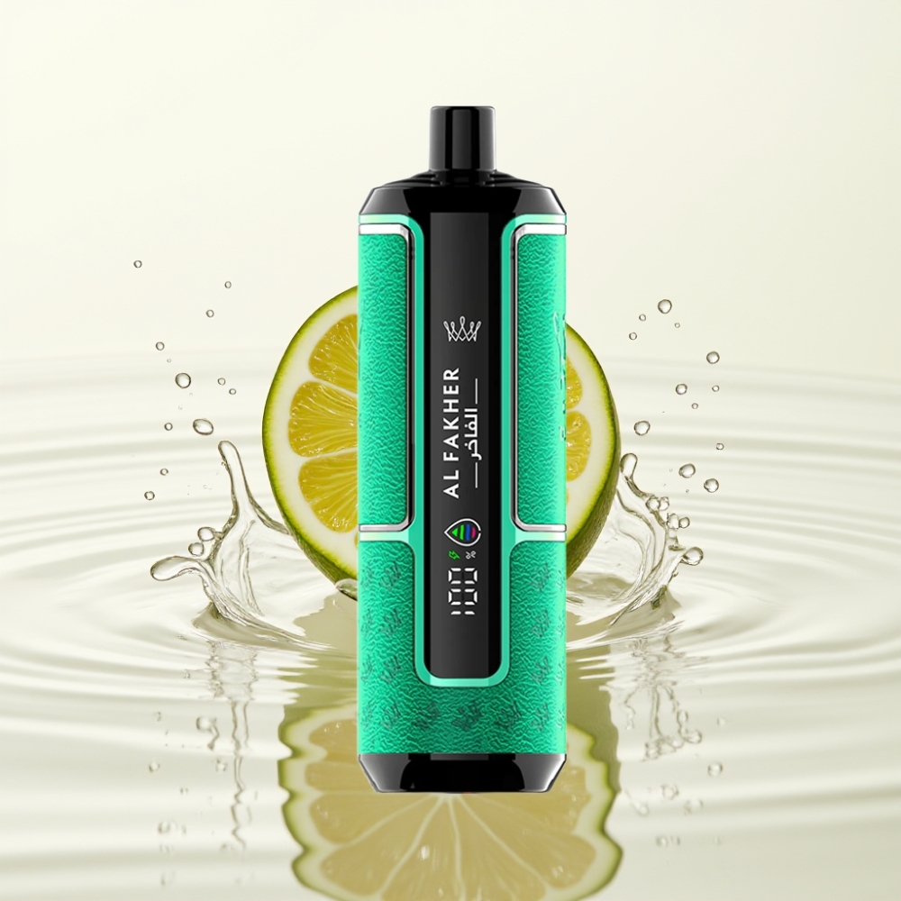Al Fakher Crown Bar 15K Hypermax 22ml 6mg Citroen Limoen Wegwerp Vape