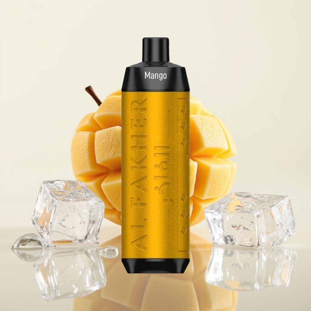 Al Fakher Crown Bar 8000 Crystal Wegwerp Vape 18ml Mango Ijs 5mg Nicotine