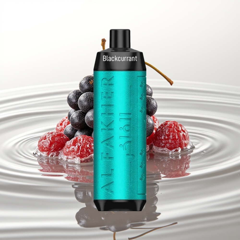 Al Fakher Crown Bar 8000 Crystal Wegwerp Vape 18ml Zwarte Bes IJs