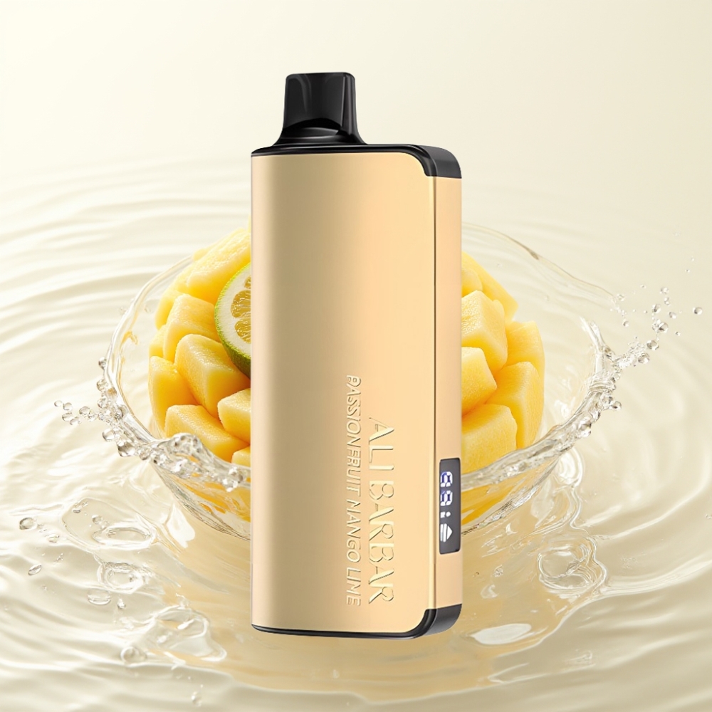 Alibarbar Ingot 9000 Puffs 22ml 2350mAh Passievrucht Mango Limoen