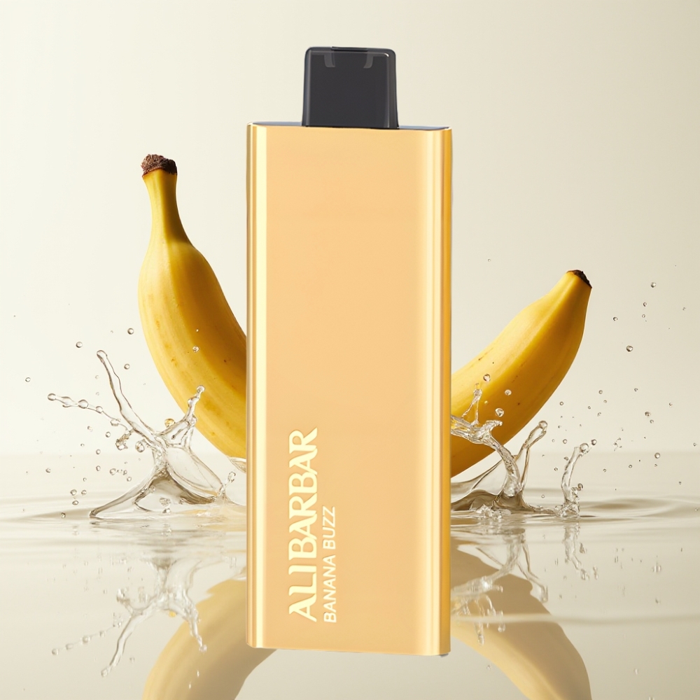Alibarbar Pandora 7000 Puffs Wegwerp Vape Banaan Buzz 17 ml