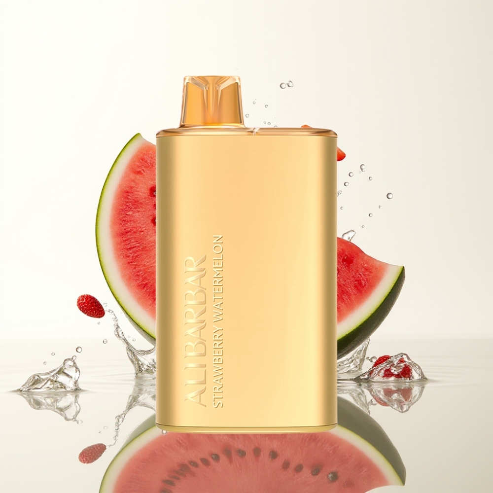 Alibarbar Rich 8000 Puffs 20ml Aardbei Watermeloen Wegwerp Vape 2000mAh