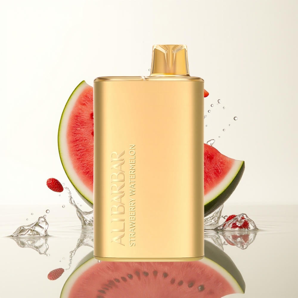Alibarbar Rich 8000 Puffs 20ml Aardbei Watermeloen Wegwerp Vape 2000mAh