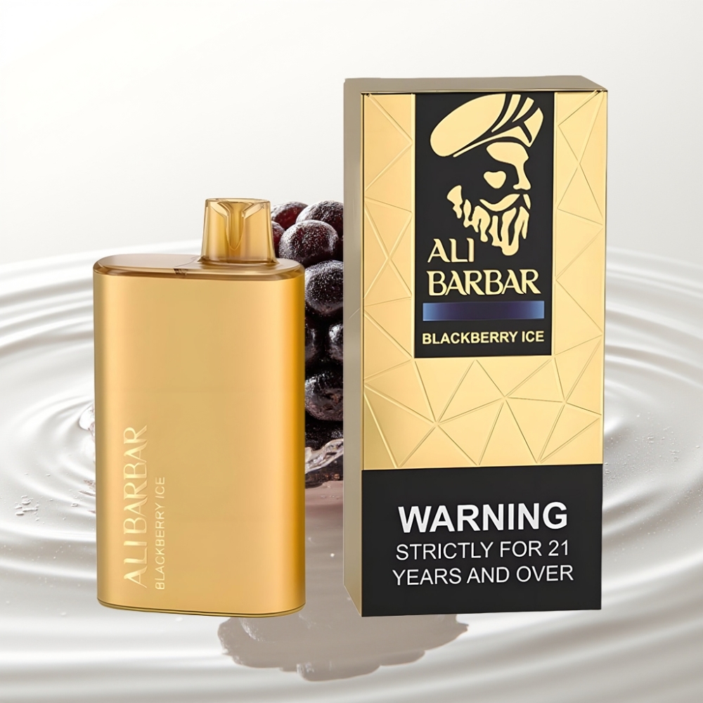 Alibarbar Rich 8000 Puffs Wegwerp Vape 20ml 2000mAh Blackberry IJs