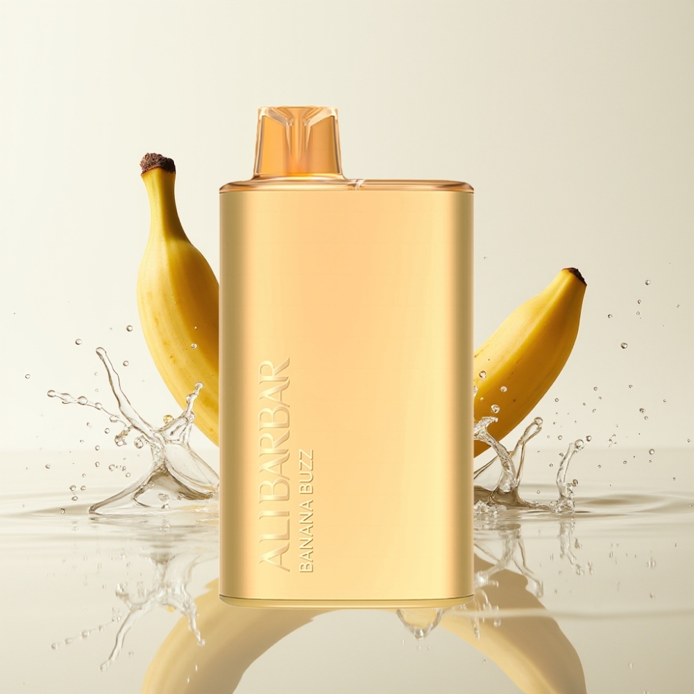 Alibarbar Rich 8000 Puffs Wegwerp Vape Banana Buzz 20ml 2000mAh