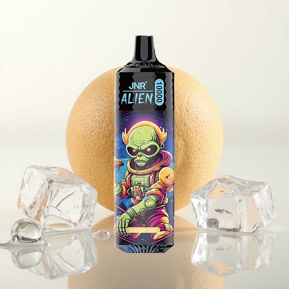 JNR Alien 10000 Puffs 850mAh Type-C Guava IJs Sport Design RGB LED