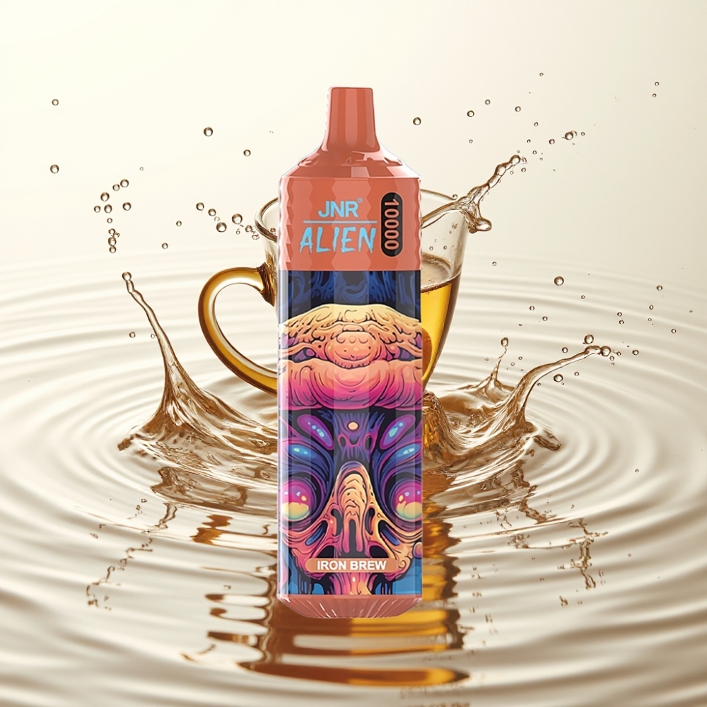 JNR Alien 10000 Puffs 850mAh Type-C RGB IJzeren Drank