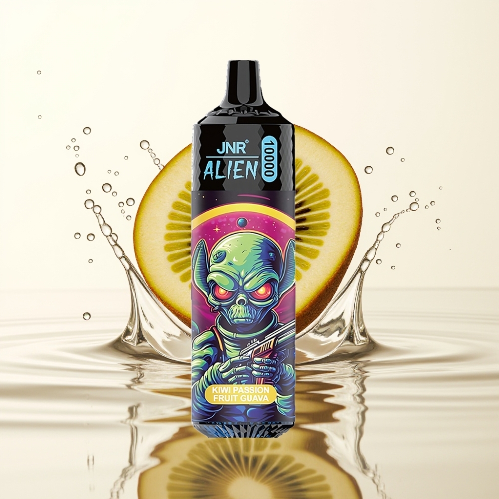 JNR Alien 10000 Puffs 850mAh Type-C RGB Kiwi Passievrucht Guava