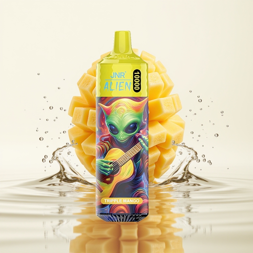 JNR Alien 10000 Puffs 850mAh Type-C RGB Sporty Drievoudige Mango