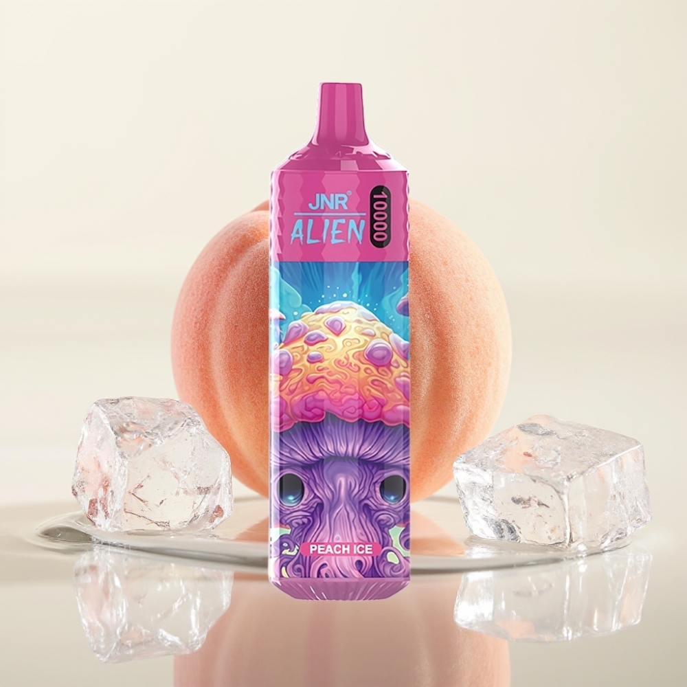 JNR Alien 10000 Puffs Peach Ice 850mAh Type-C RGB