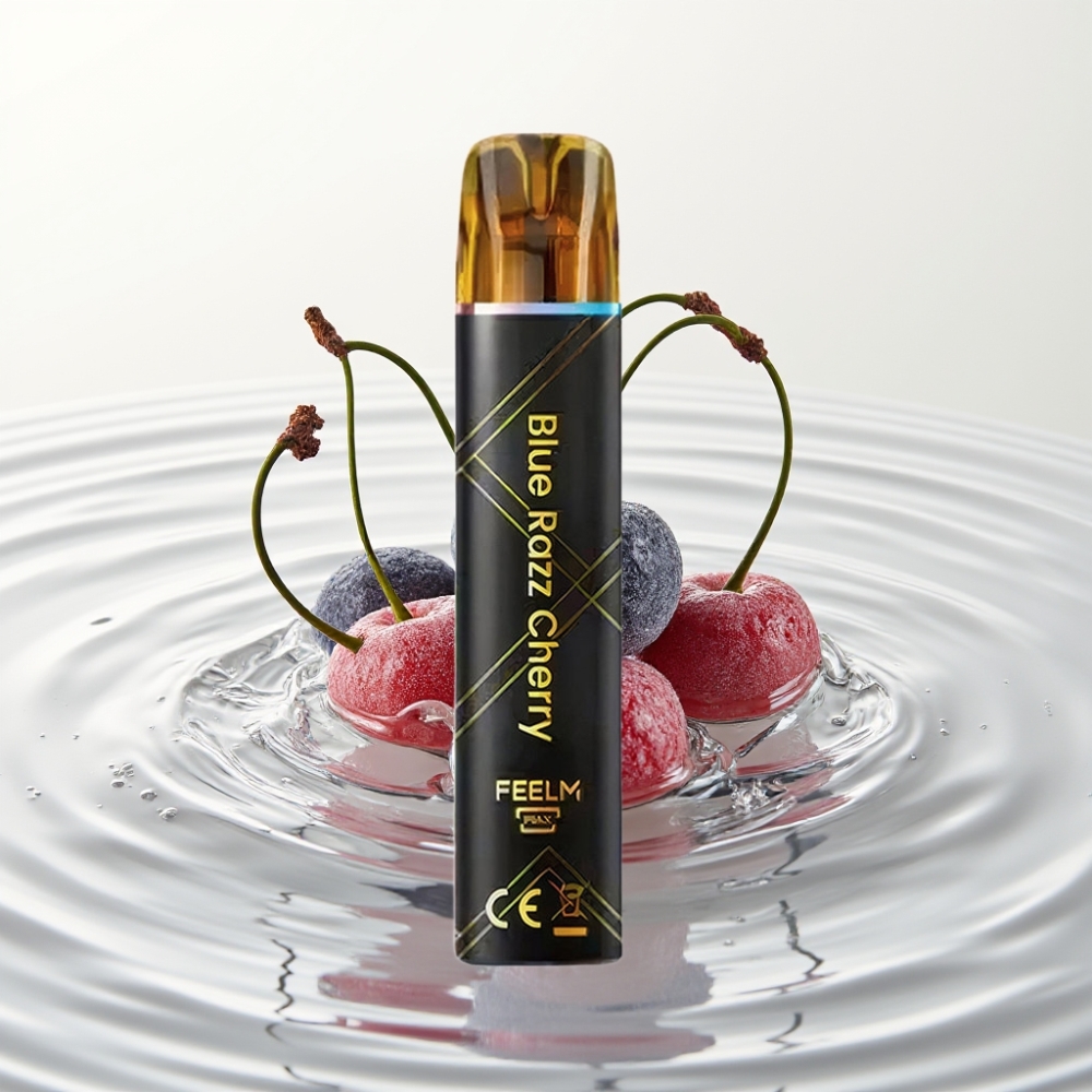 JNR Black&Golden 800 Puffs Wegwerp Vape Blauwe Framboos Kers 550mAh 2% Nicotine TPD