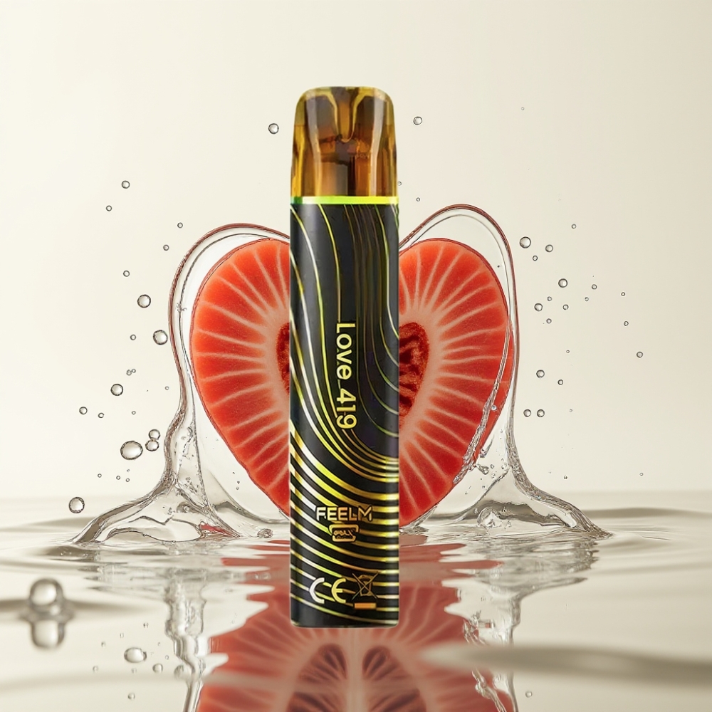 JNR Black&Golden 800 Puffs Wegwerp Vape Liefde 419 550mAh 2ml TPD 2%