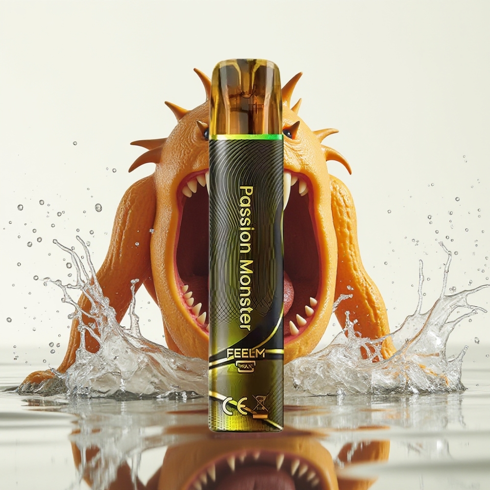 JNR Black&Golden 800 Puffs Wegwerp Vape Passie Monster 550mAh 2ml TPD 2%