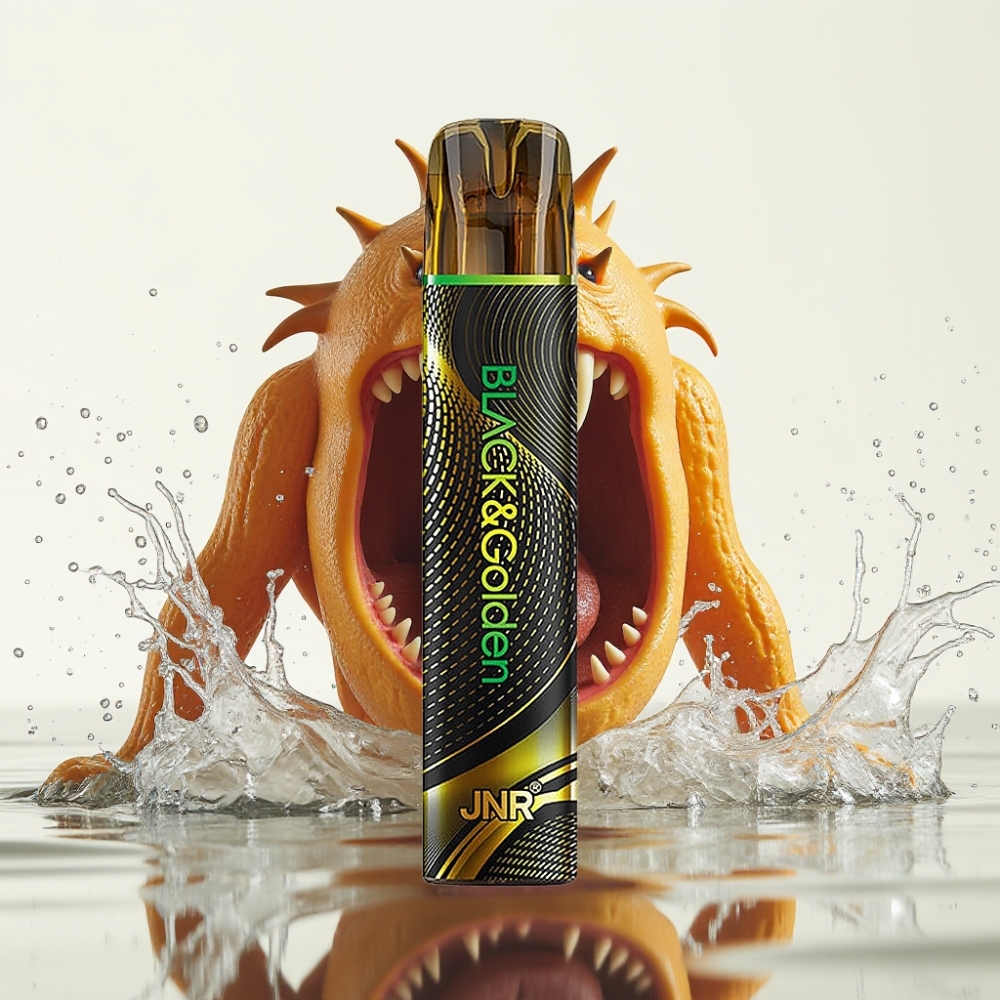 JNR Black&Golden 800 Puffs Wegwerp Vape Passie Monster 550mAh 2ml TPD 2%