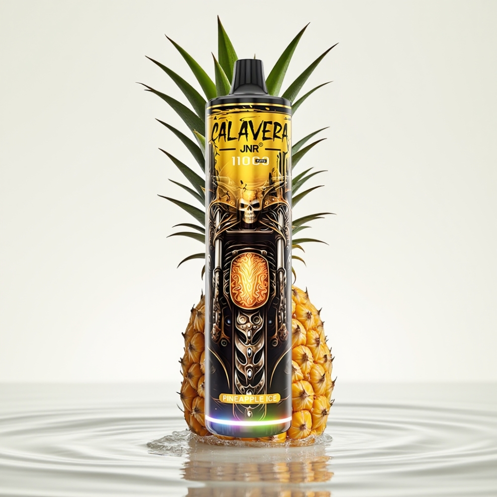JNR Calavera 11000 Puffs Wegwerp Vape 21ml Pineapple IJs Type-C Oplaadpoort