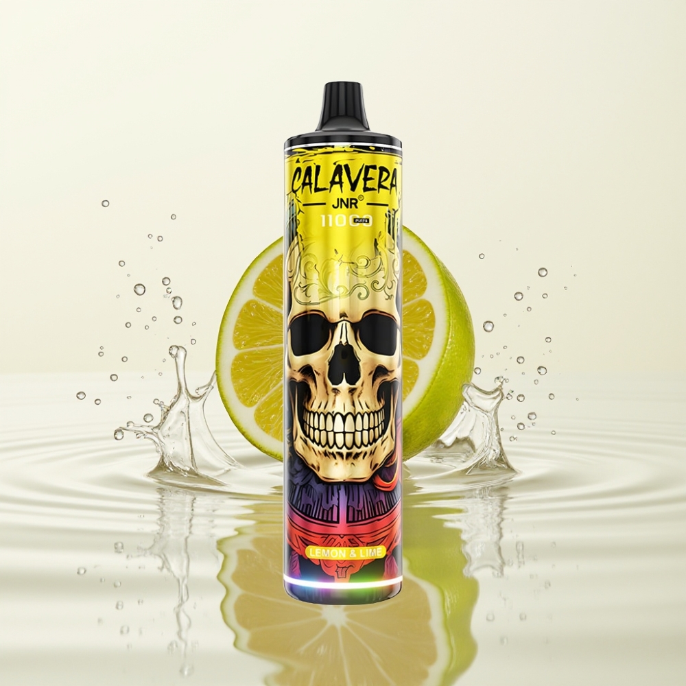 JNR Calavera 11000 Puffs Wegwerp Vape Citroen & Limoen Type-C 850mAh 21ml