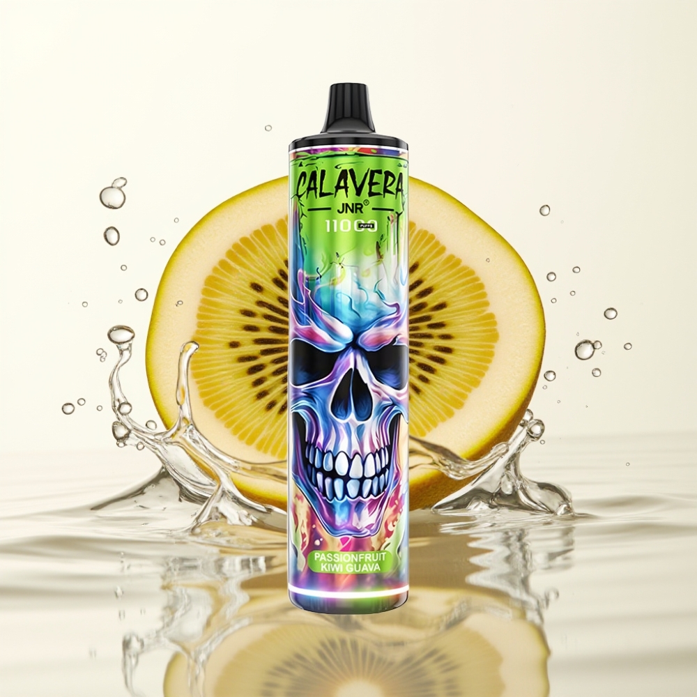 JNR Calavera 11000 Puffs Wegwerp Vape Type-C 21ml Passievrucht Kiwi Guave