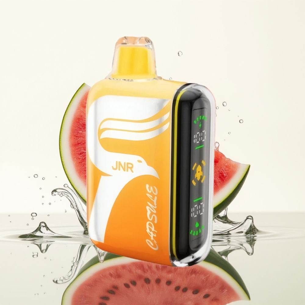JNR Capsule 15000 Puffs Dual Mesh Coil Smart LED Display Watermelon Irchee