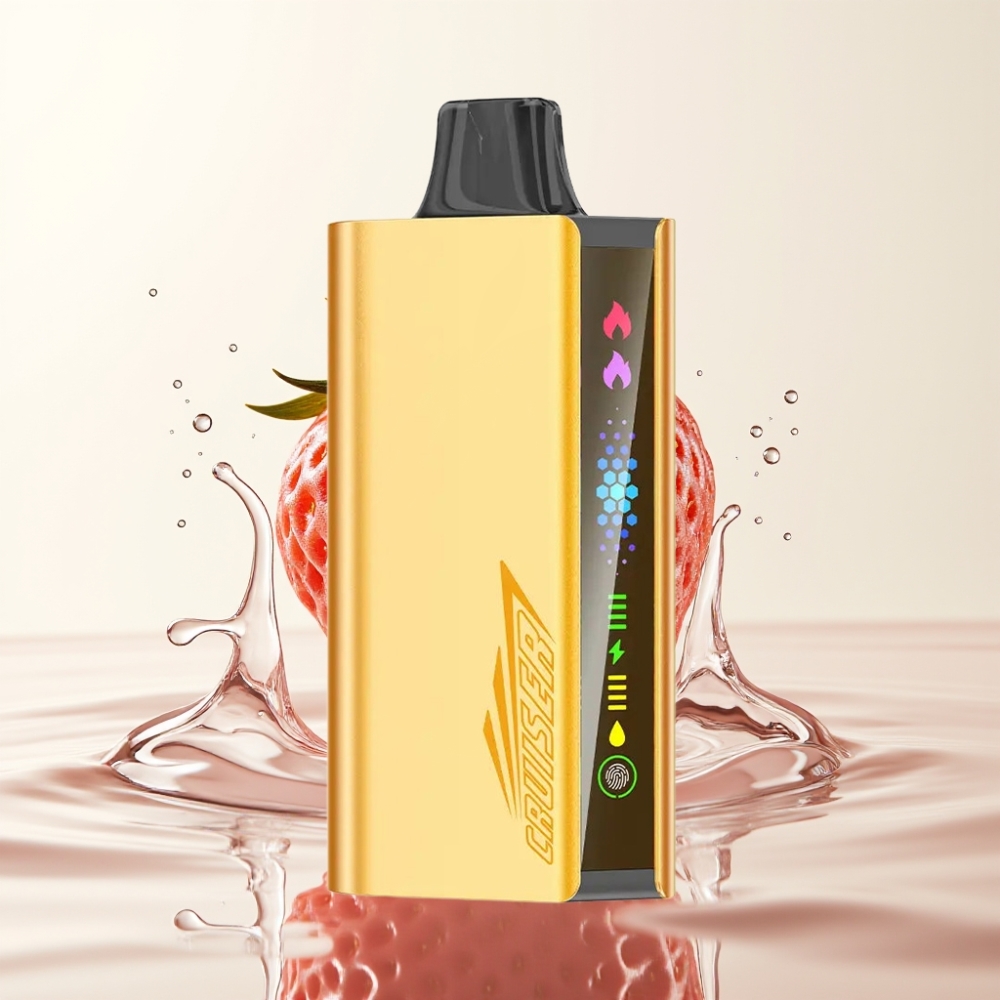 JNR Cruiser 12000 Puffs No-Charge Wegwerp Vape Aardbei Chupa Chups 50mg