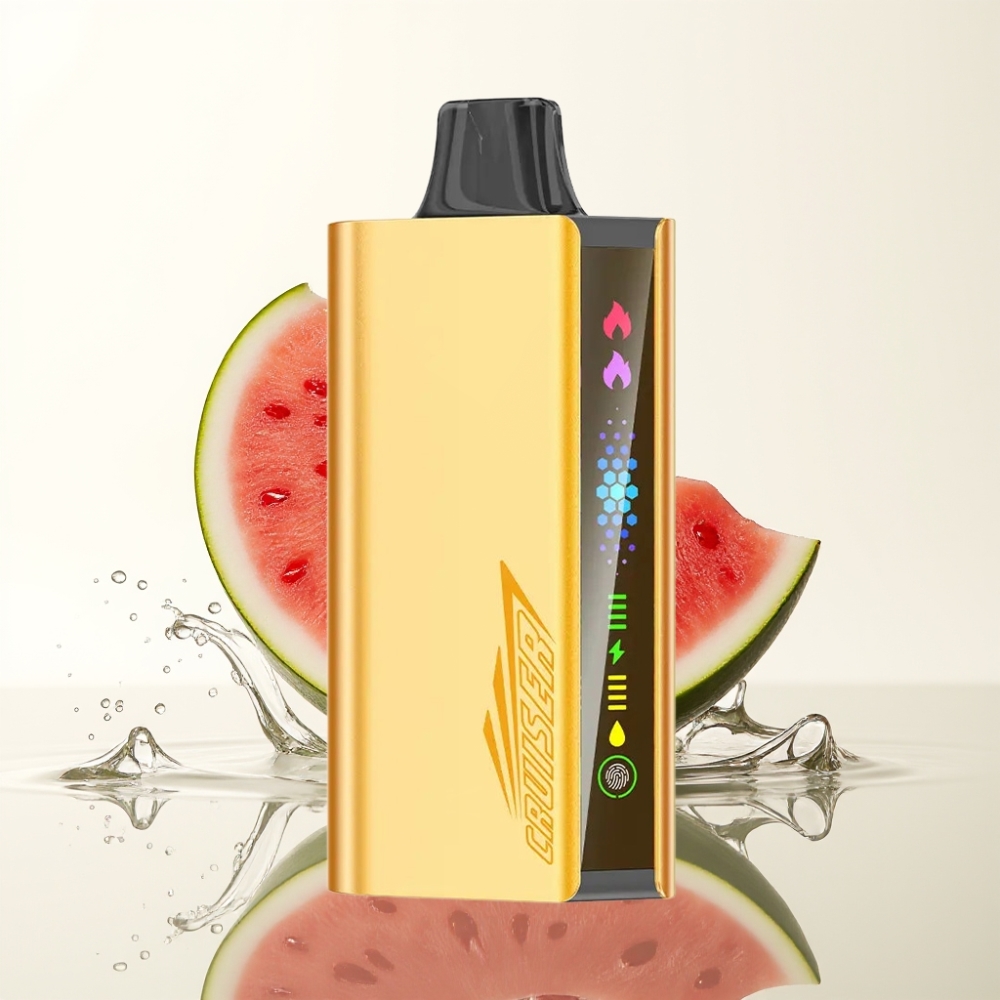 JNR Cruiser 12000 Puffs No-Charge Wegwerp Vape Aardbei Kokos Watermeloen Full-Metal Dual Modes