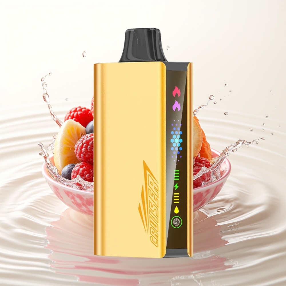 JNR Cruiser 12000 Puffs No-Charge Wegwerp Vape Mixed Bes Metaal 3500 mAh Dual Mode