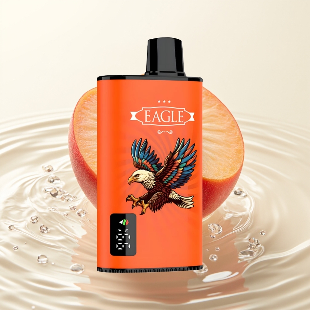 JNR EAGLE Smart 23000 Puffs Wegwerp Vape Digital Screen 25ml 2% Juicy Peaches