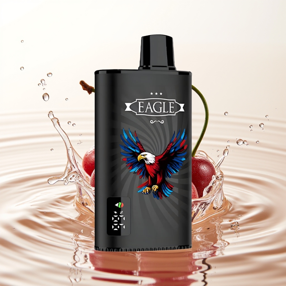 JNR EAGLE Smart 23000 Puffs Wegwerp Vape Digitale Scherm 1.0ohm Mesh Cherry Cola