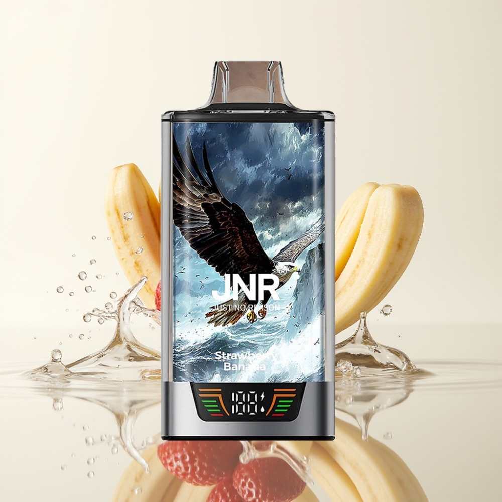 JNR Falcon Pro 28000 30ml 5% Nicotine Aardbei Banaan Wegwerp Vape
