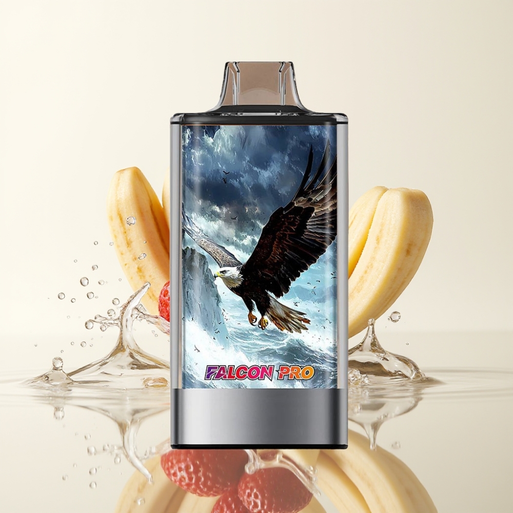 JNR Falcon Pro 28000 30ml 5% Nicotine Aardbei Banaan Wegwerp Vape