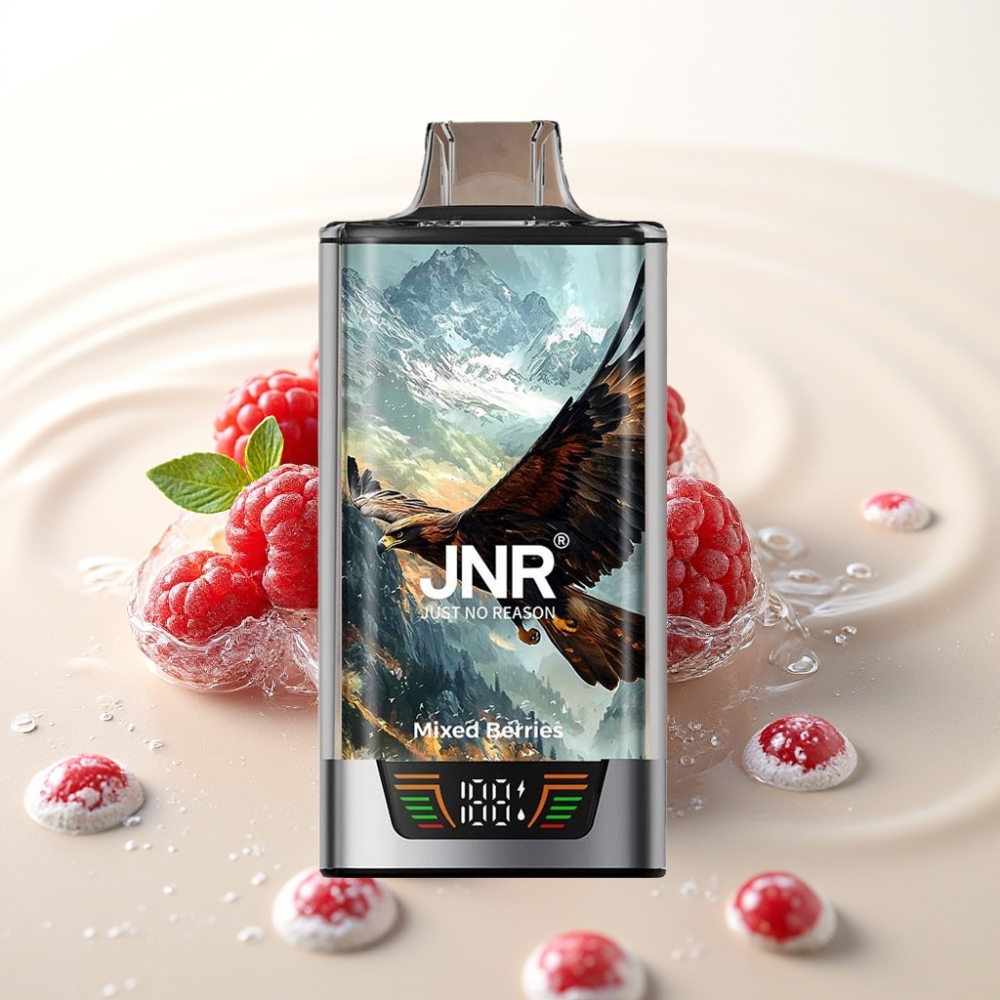 JNR Falcon Pro 28000 30ml 5% Nicotine Smart Display Mixed Bessen Wegwerp Vape
