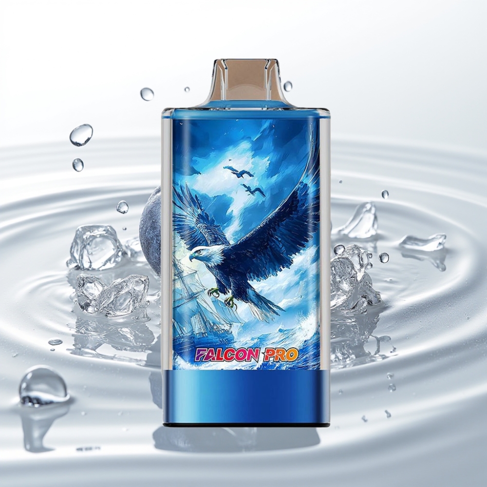 JNR Falcon Pro 28000 Wegwerp Vape 30ml 950mAh 5% Smart Display Blauwe Bes Ijs
