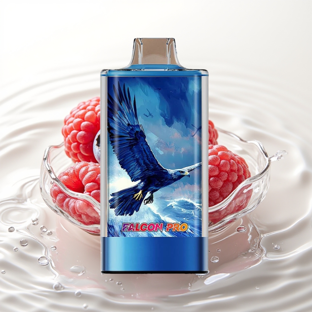 JNR Falcon Pro 28000 Wegwerp Vape 30ml 950mAh Blauwe Bes Zure Framboos Dual Mesh