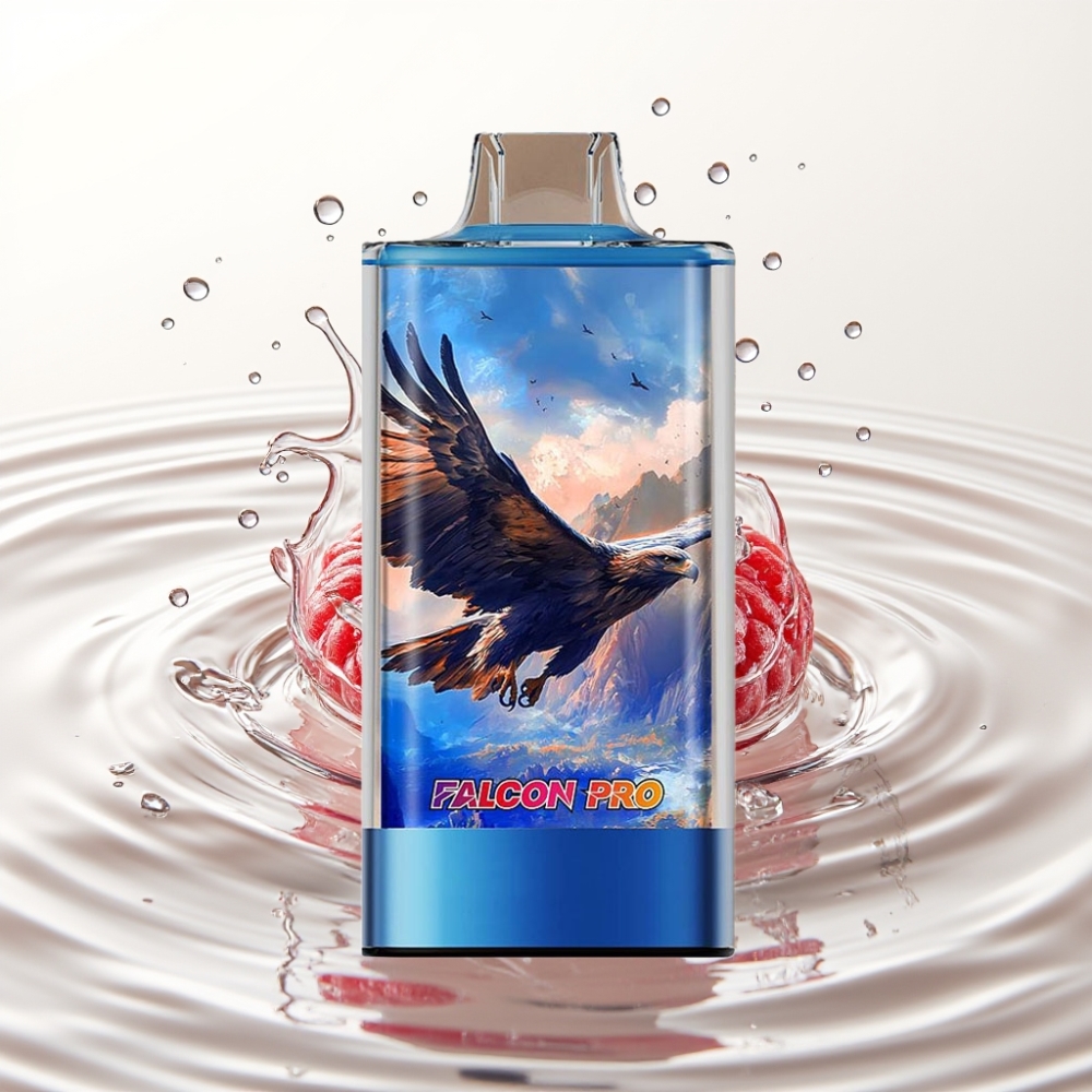 JNR Falcon Pro 28000 Wegwerp Vape 30ml 950mAh Smart Display Blauwe Bes Framboos Kers
