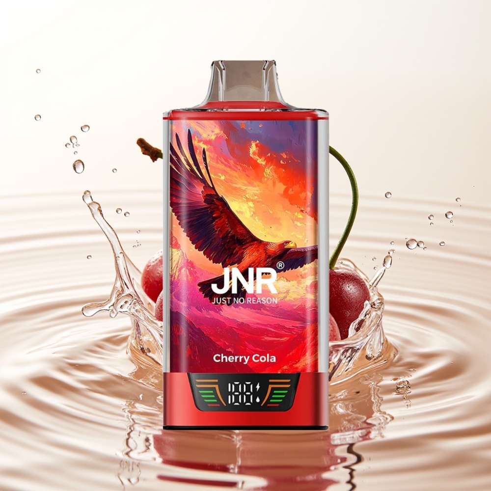 JNR Falcon Pro 28000 Wegwerp Vape Kers Cola - 30ml - 5% Nicotine - Dual Mesh Coil