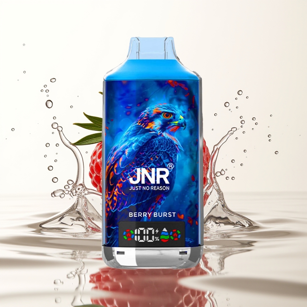 JNR Falcon X 18000 Puffs 24ml Dual Mesh Berry Burst Type-C Digital Display