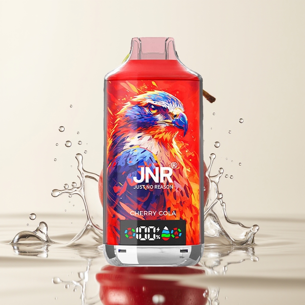 JNR Falcon X 18000 Puffs 24ml Dual Mesh Cherry Rood Type-C