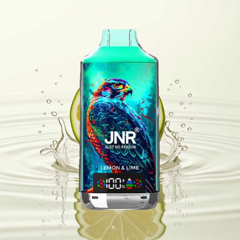 JNR Falcon X 18000 Puffs 24ml Dual Mesh Coil Citroen Lime