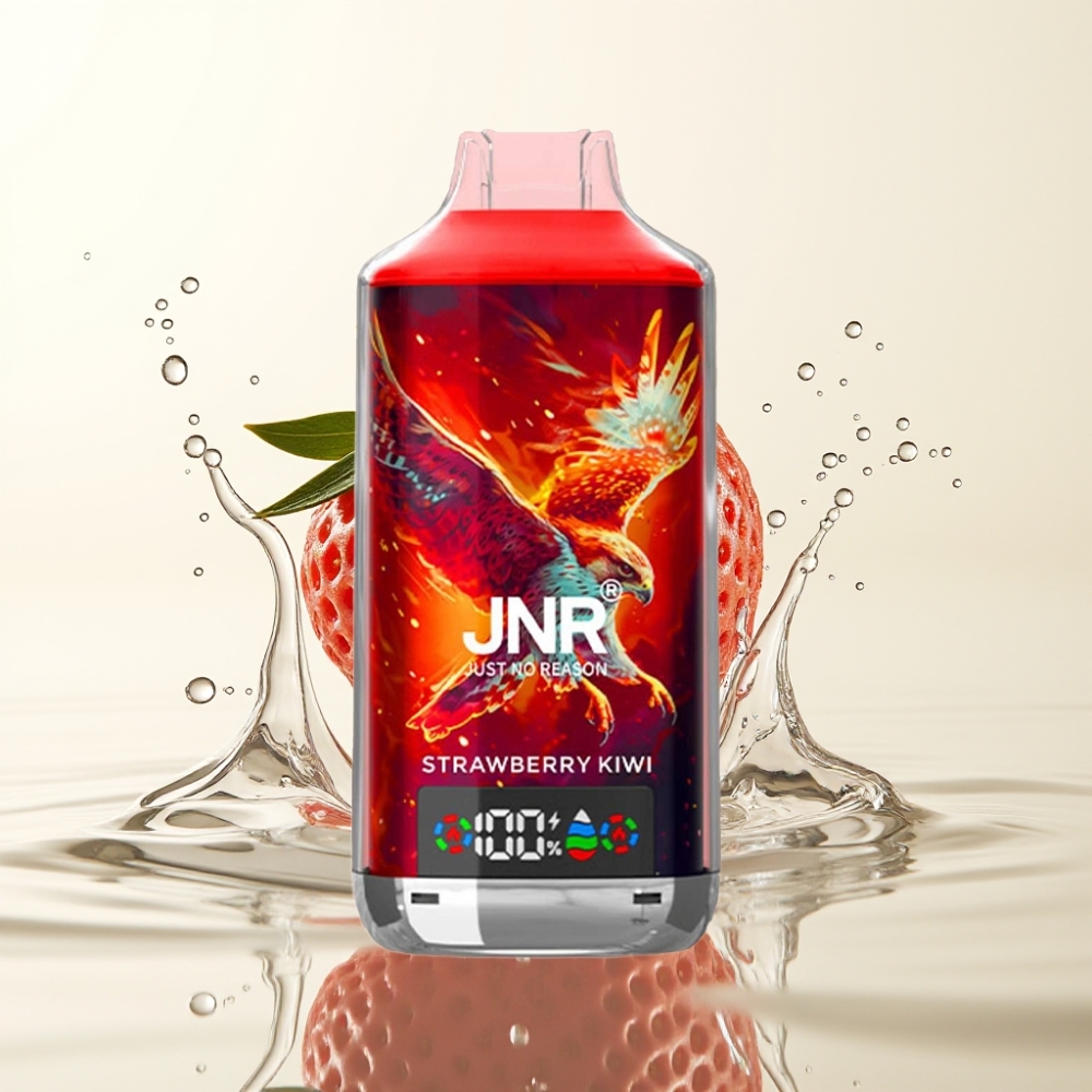 JNR Falcon X 18000 Puffs 24ml Dual Mesh Strawberry Kiwi