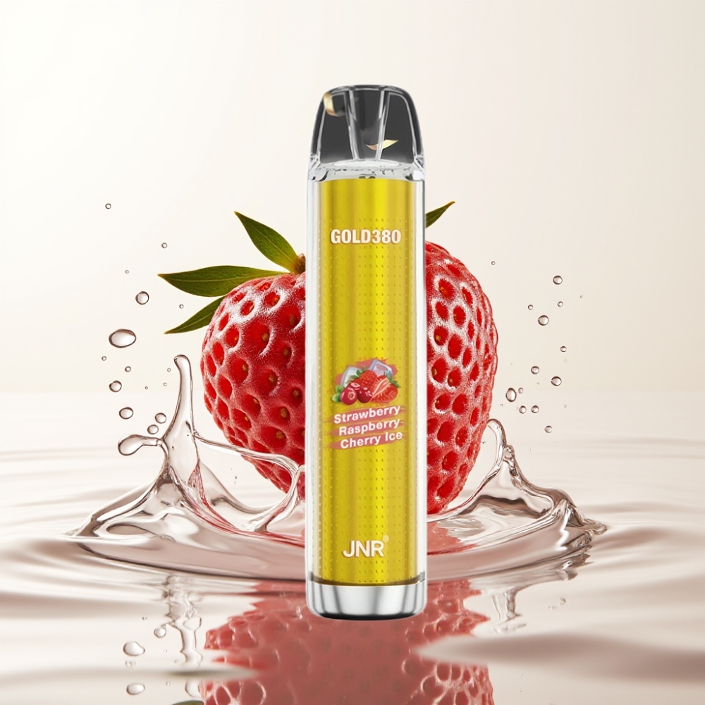 JNR Gold380 6000 Puffs 1500mAh 13ml Aardbei Framboos Wegwerp Vape