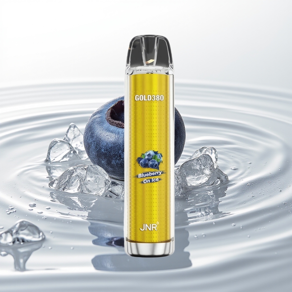 JNR Gold380 6000 Puffs 1500mAh 13ml Blauwe Bes Met IJs