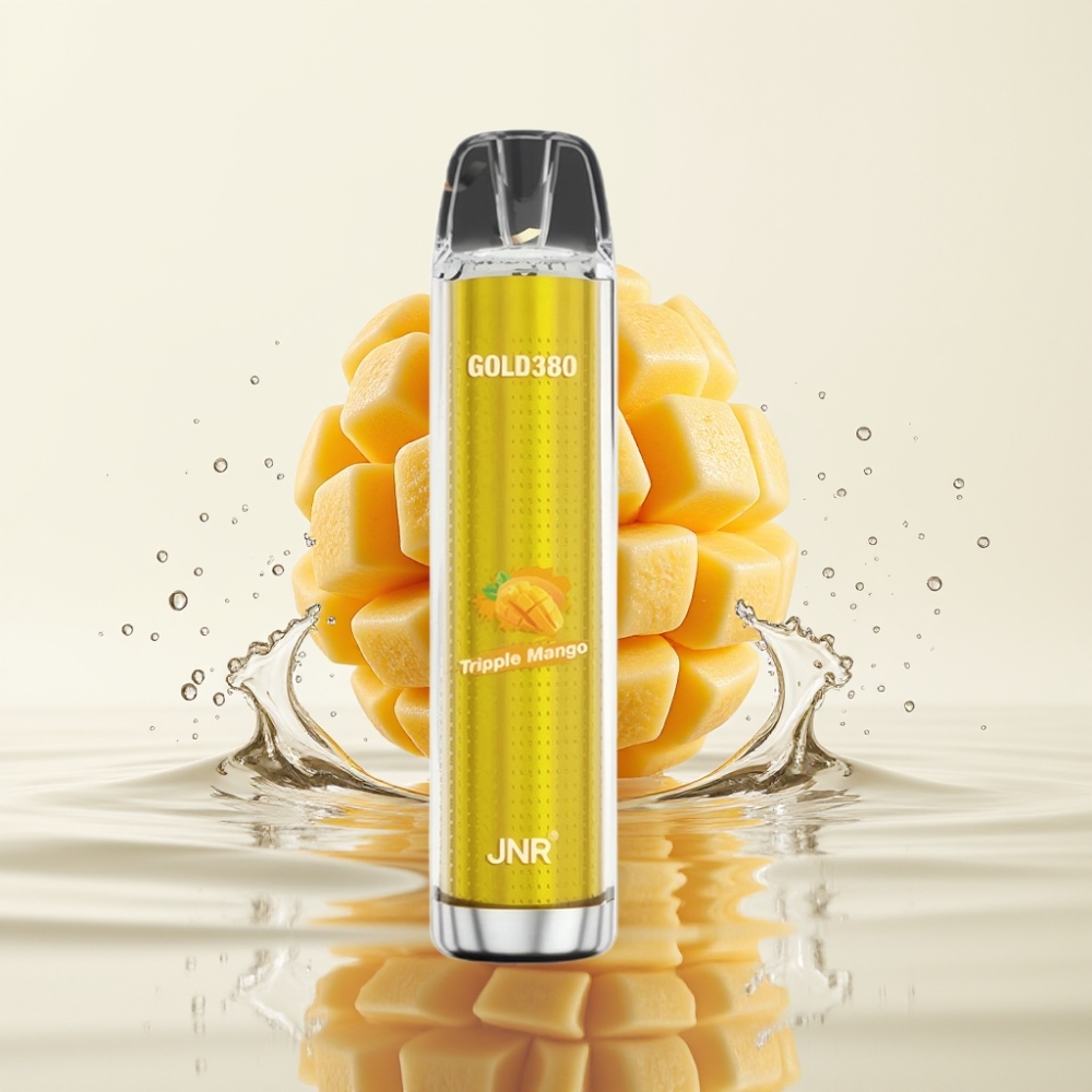 JNR Gold380 6000 Puffs 1500mAh 13ml Triple Mango Wegwerp Vape