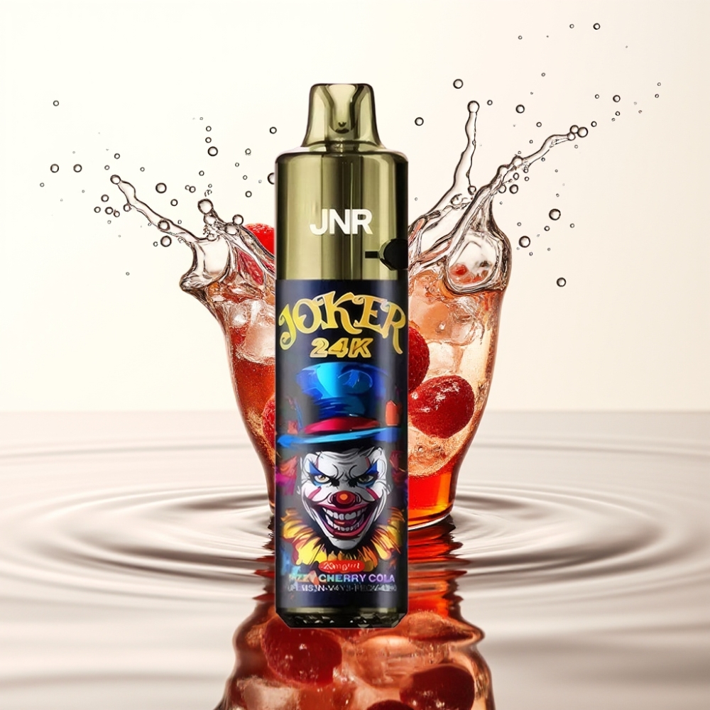 JNR Joker 24K Puffs Refillable Wegwerp Vape 800mAh Type-C Kers Cola