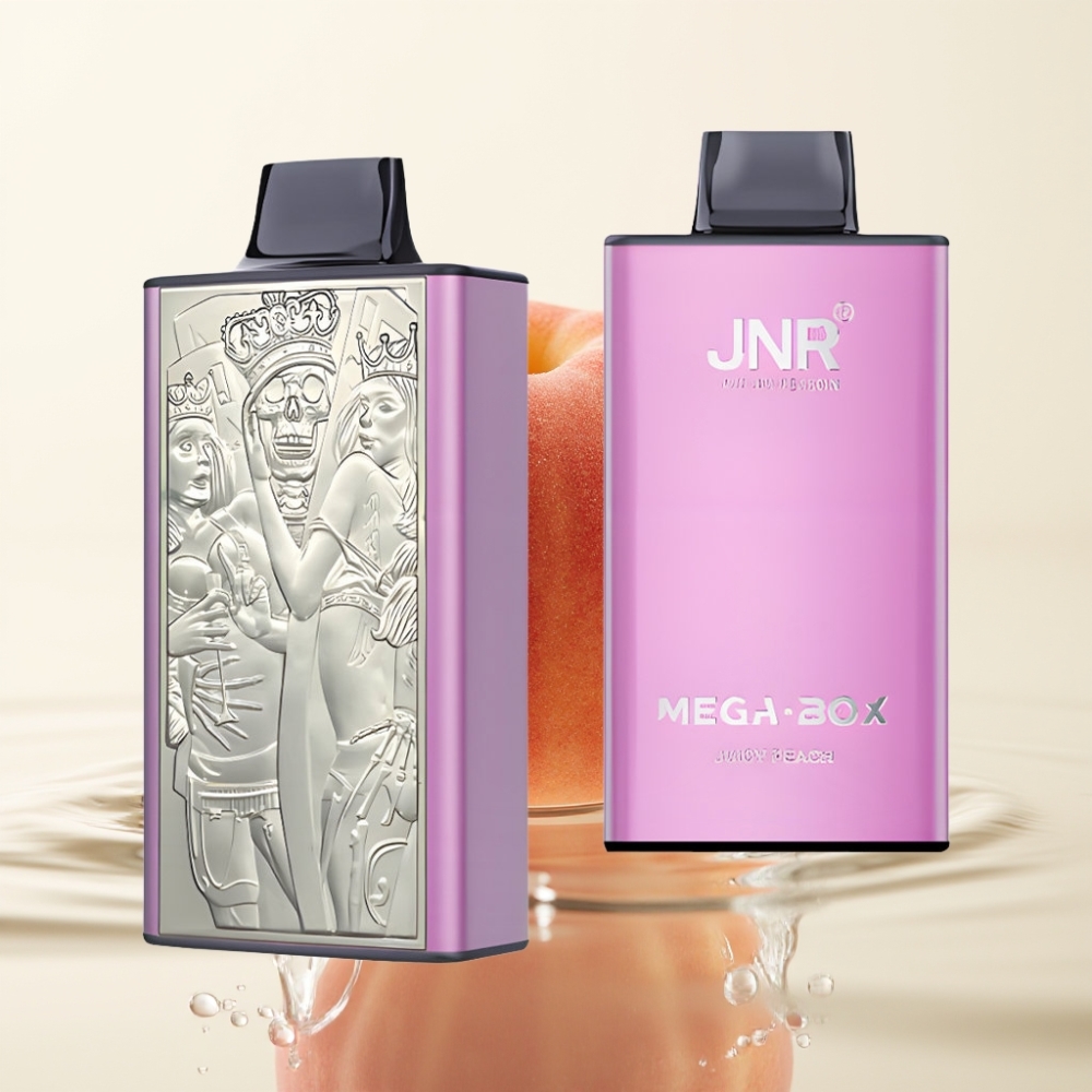 JNR Mega Box 25000 Puffs 30ml 850mAh Type-C Dual Mesh Sappige Perzik