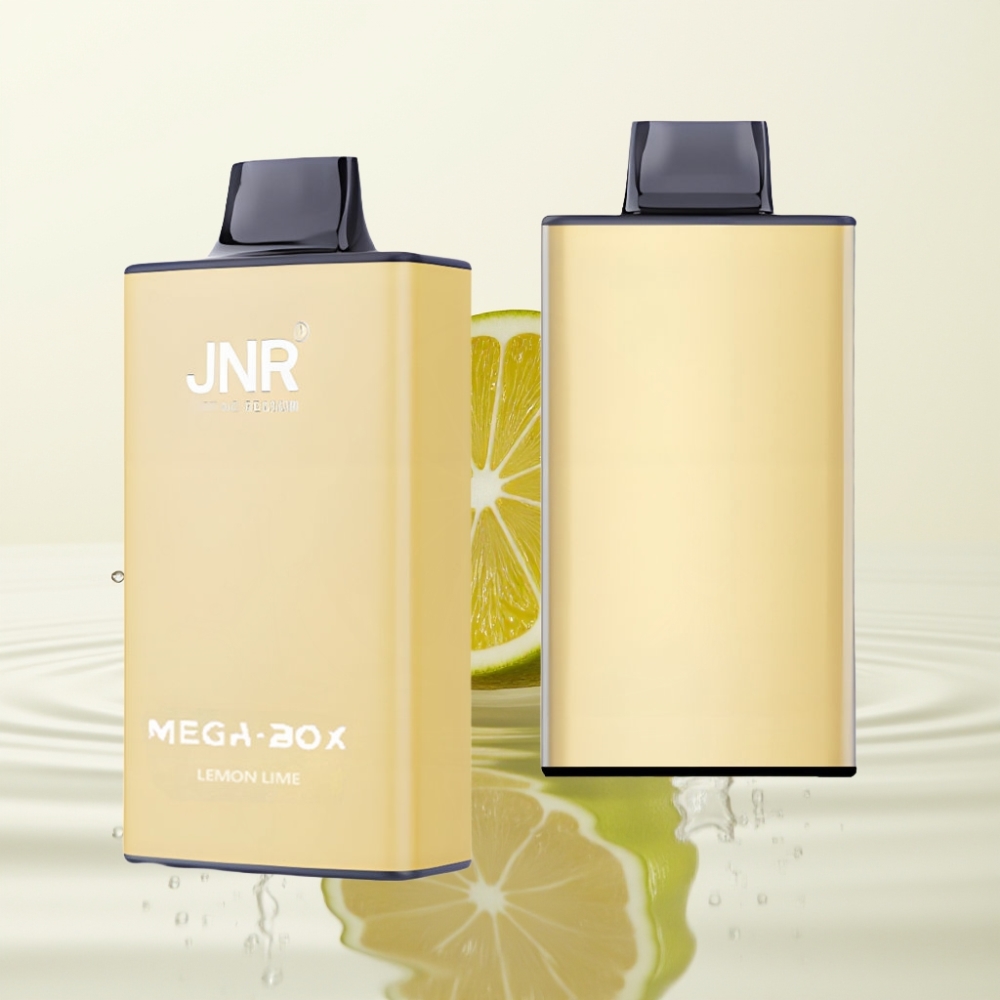 JNR Mega Box 25000 Puffs Dual Mesh Coil Type-C Citroen & Limoen Wegwerp Vape