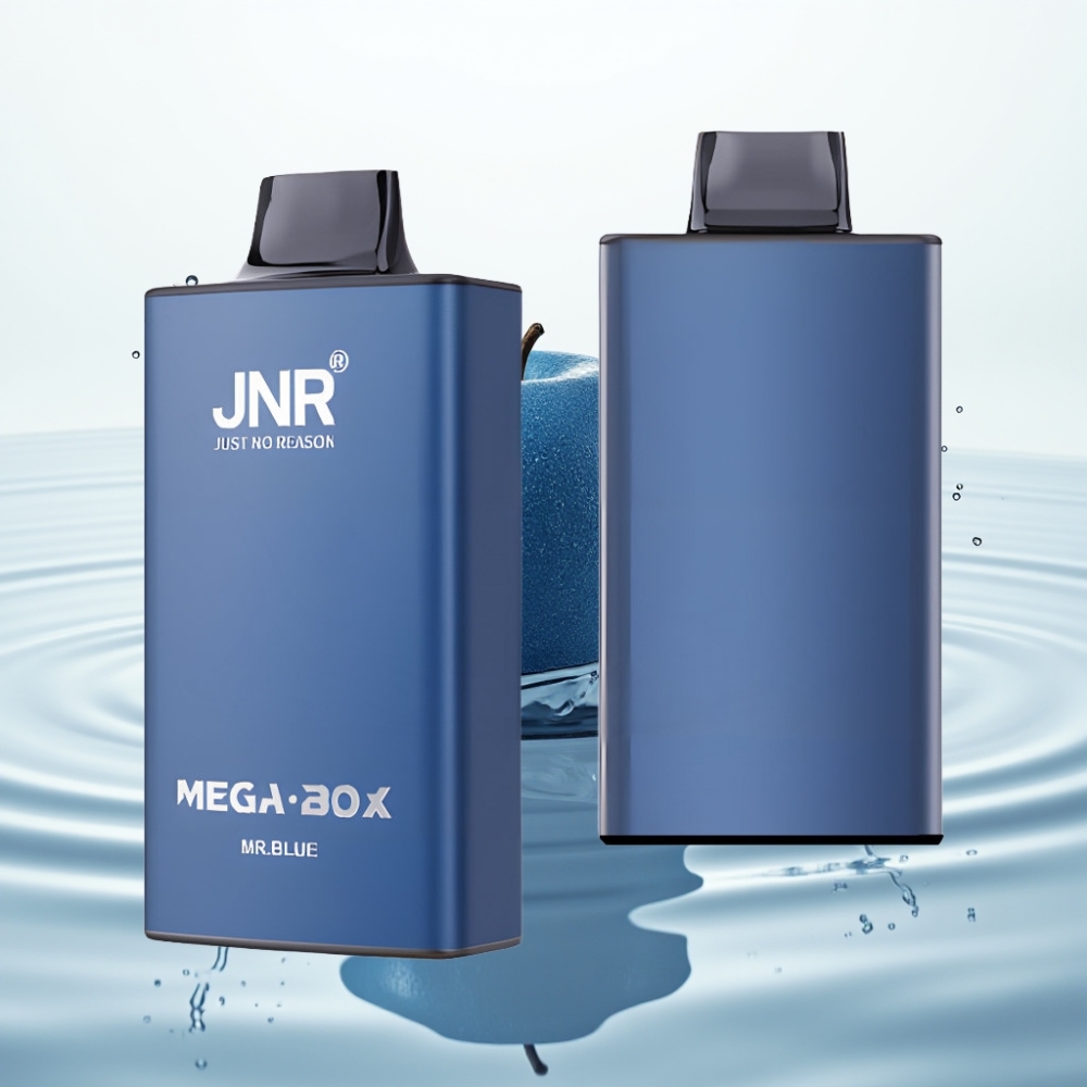 JNR Mega Box 25000 Puffs Wegwerp Vape 30ml Dual Mesh 850mAh Heer Blauw