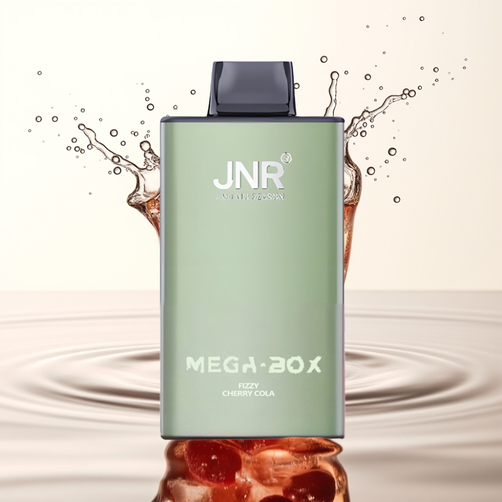 JNR Mega Box 25000 Puffs Wegwerp Vape 30ml Dual Mesh Fizzy Kers Cola