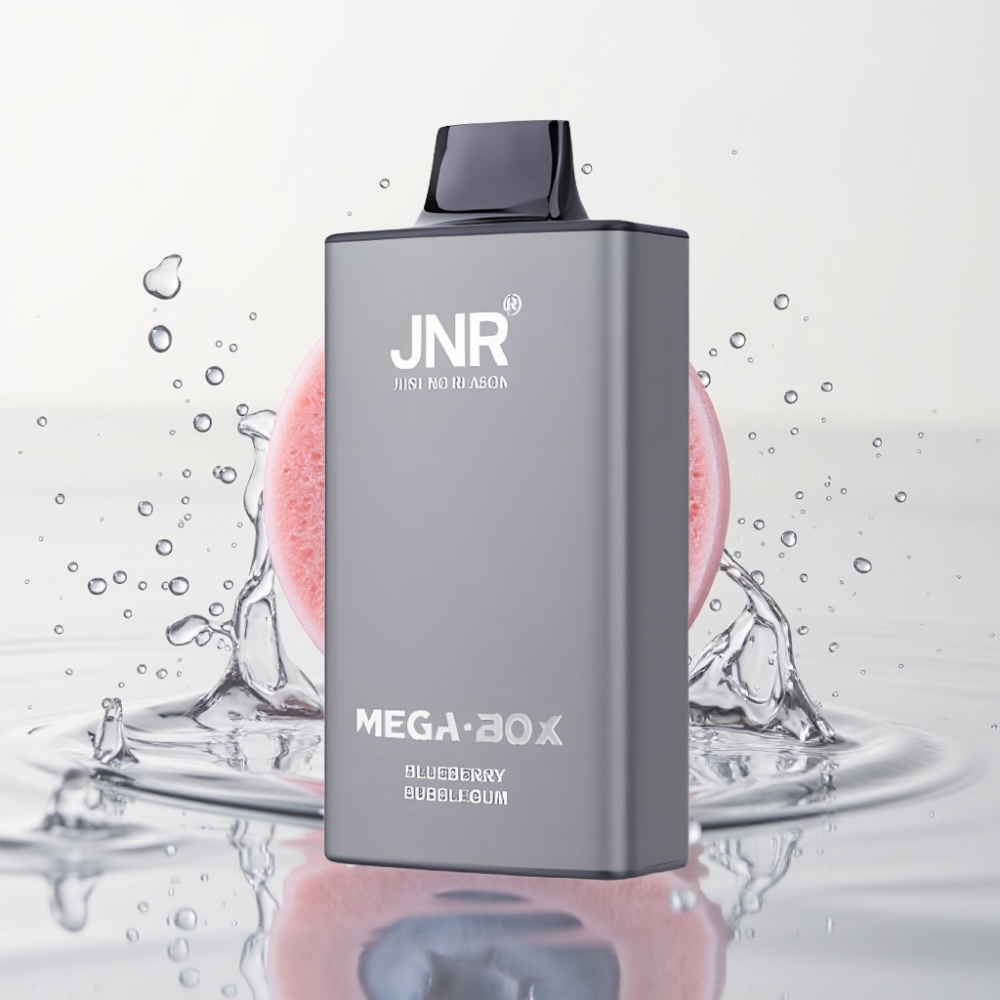 JNR Mega Box 25000 Puffs Wegwerp Vape Blauwe Bubbelgum 30ml 850mAh Dual Mesh