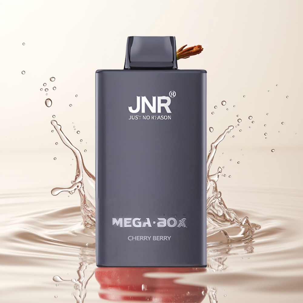JNR Mega Box 25000 Puffs Wegwerp Vape Kers Bes 30ml 850mAh Dual Mesh