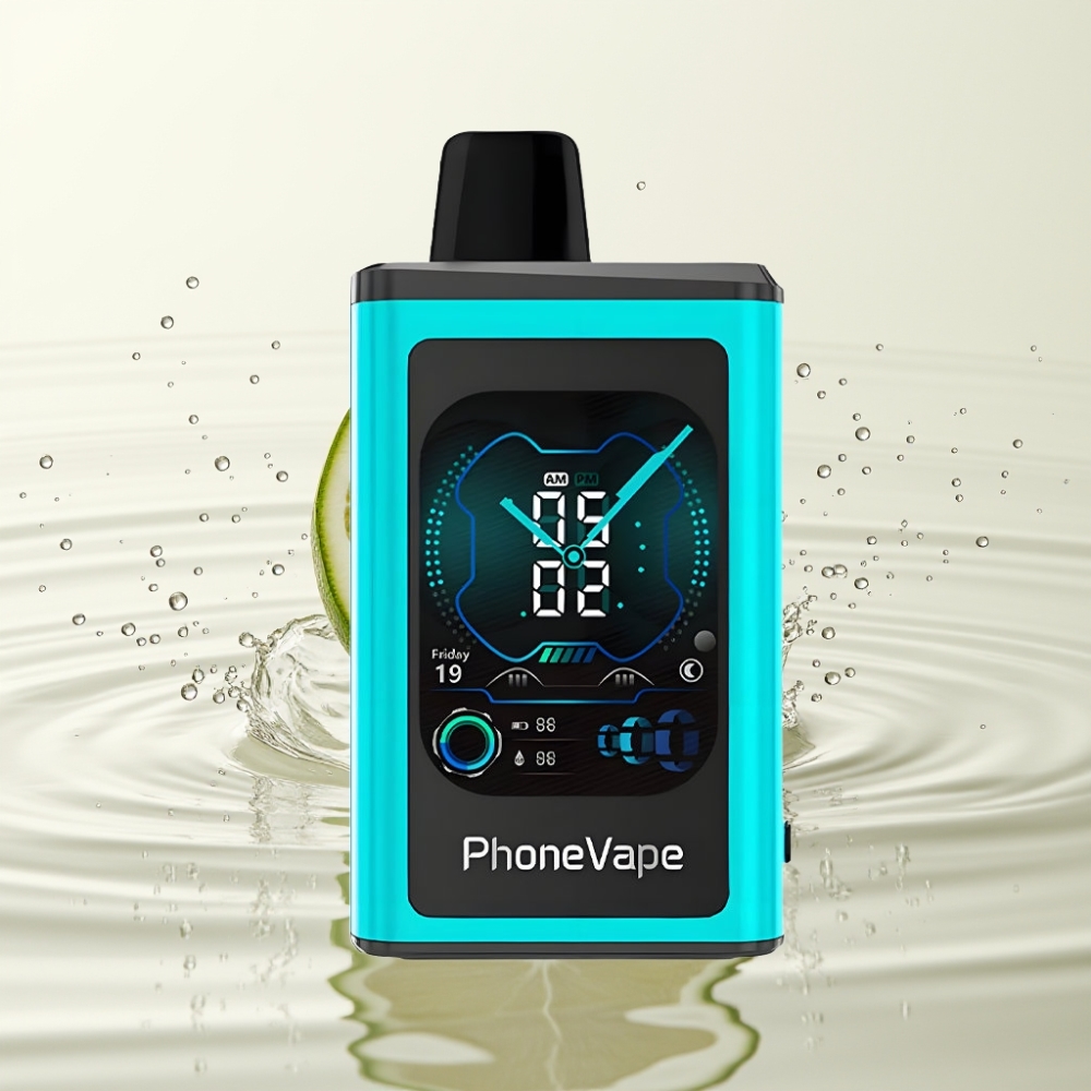 JNR PhoneVape 30000 puffs Wegwerp Vape Miami Mint 850mAh Turbo Mode App Controlled
