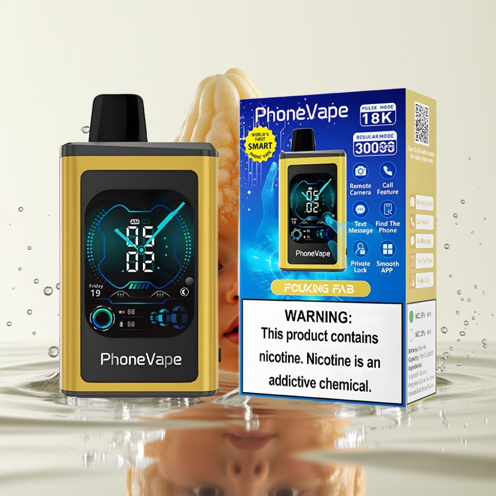 JNR PhoneVape 30000 puffs Wegwerp Vape Type-C Oplaadbaar Turbo Mode Smaak - Fucking Fab
